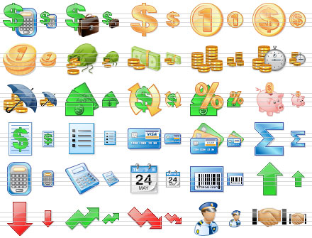 Accounting Toolbar Icons