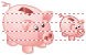 Empty piggy bank ICO