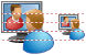 Visual communication icon