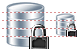 Locked database icon
