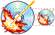 Burn CD icons