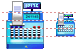 Cash register icons