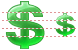 Dollar icons