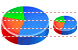 Pie chart icons